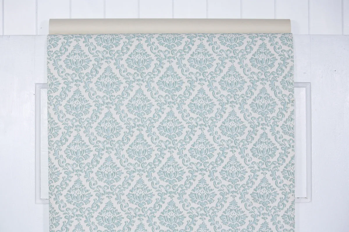 1950s Damask Vintage Wallpaper