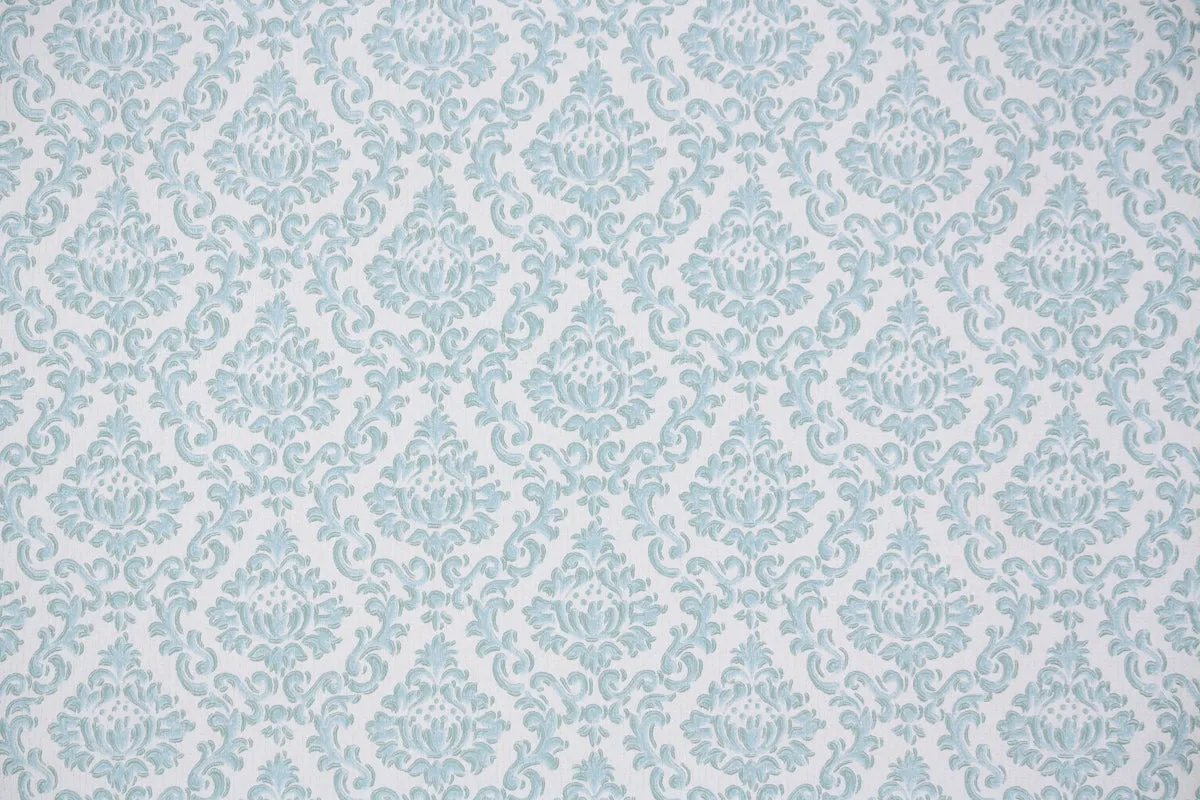 1950s Damask Vintage Wallpaper