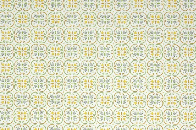 1950s Geometric Vintage Wallpaper