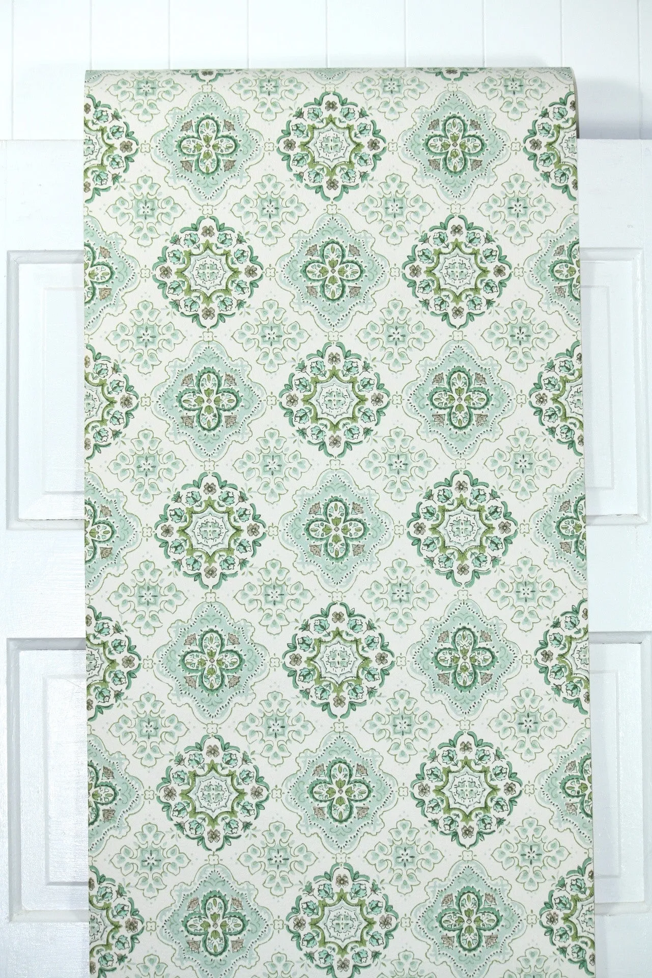 1960s Geometric Vintage Wallpaper