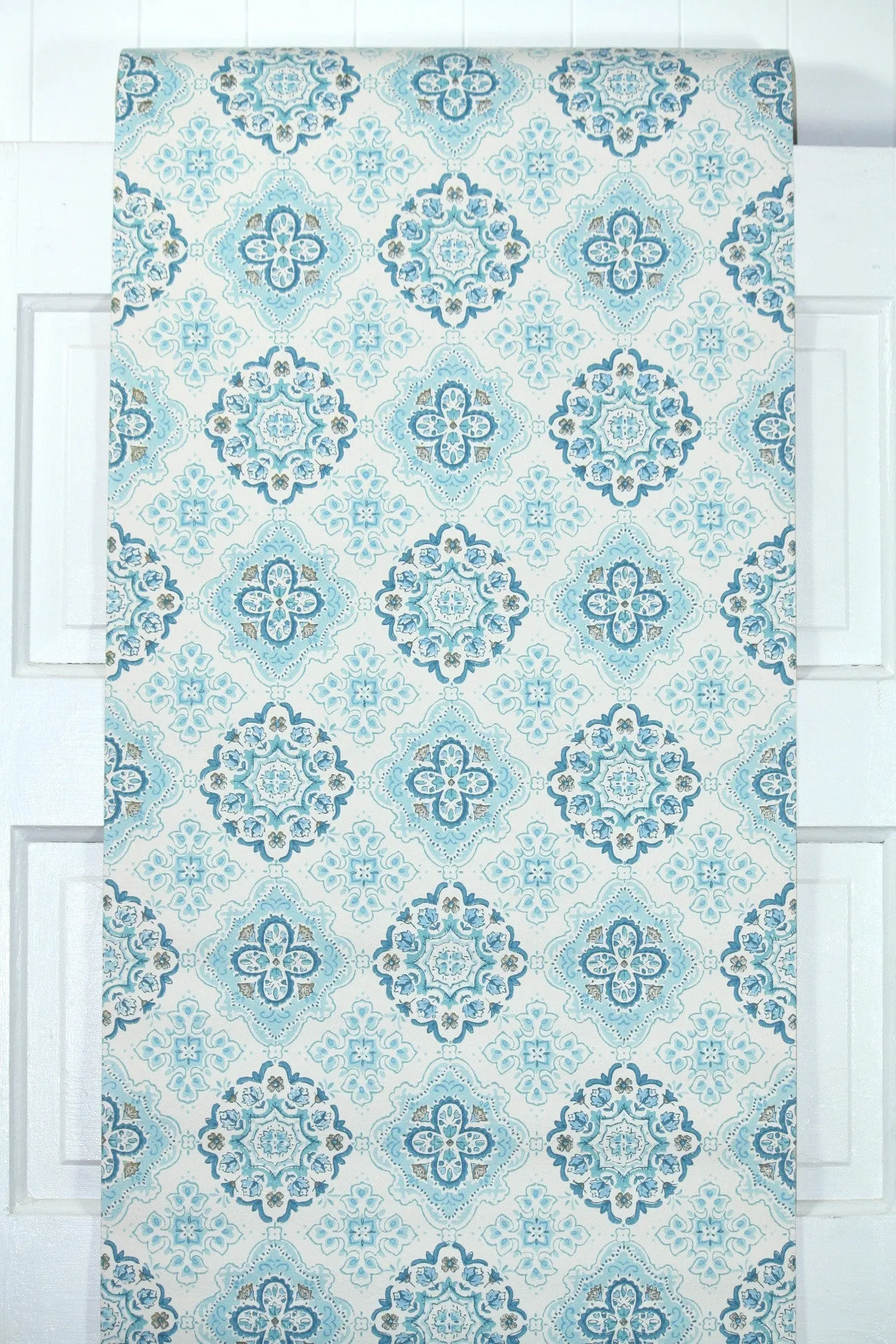 1960s Geometric Vintage Wallpaper