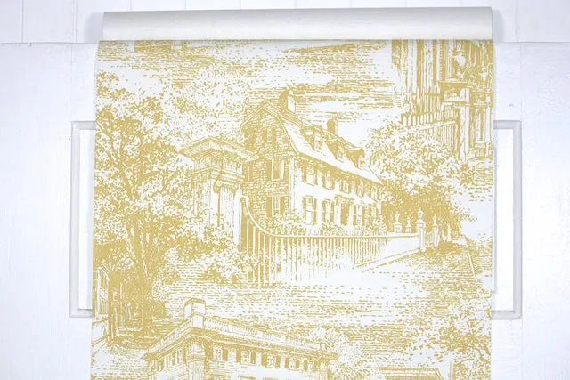 1960s Scenic Vintage Wallpaper