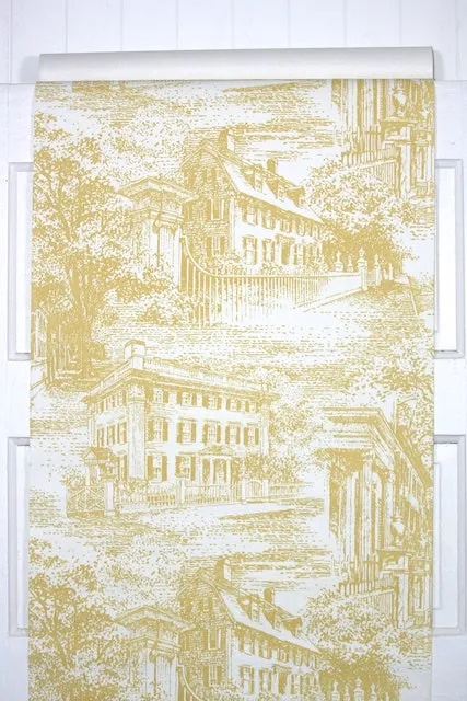 1960s Scenic Vintage Wallpaper