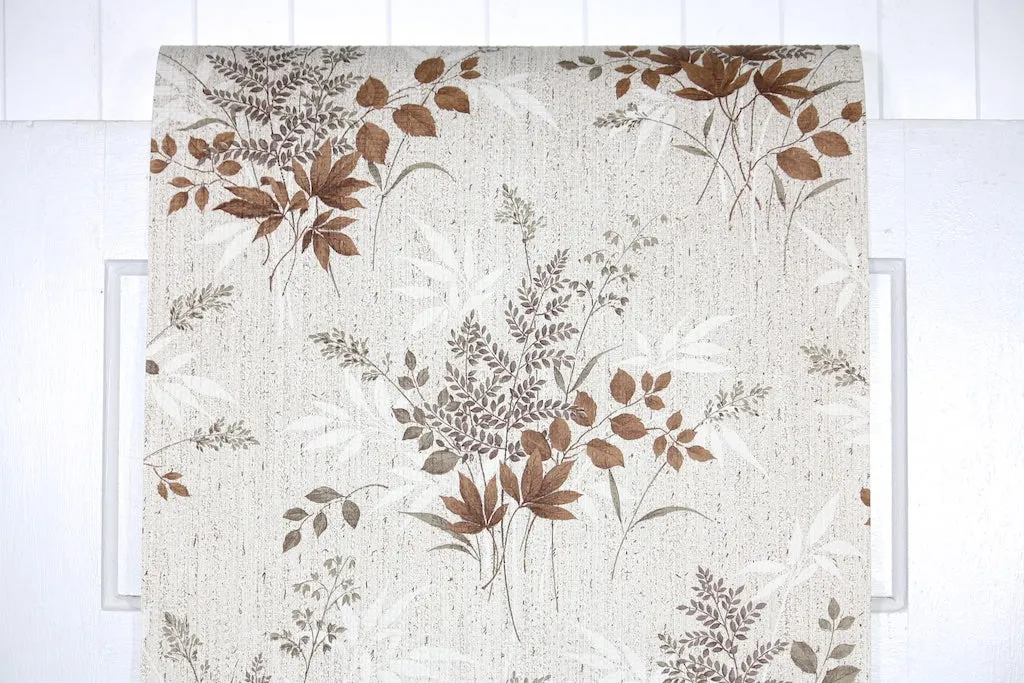 1970s Botanical Vintage Wallpaper