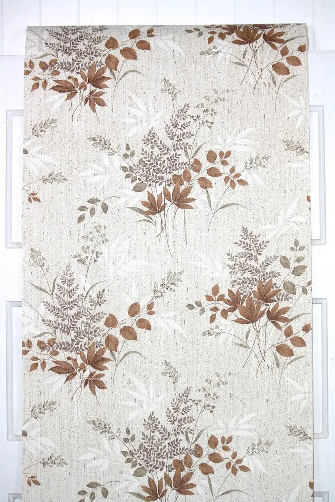 1970s Botanical Vintage Wallpaper