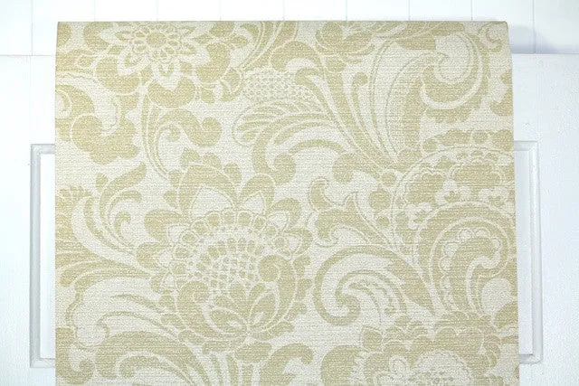 1970s Floral Vintage Wallpaper