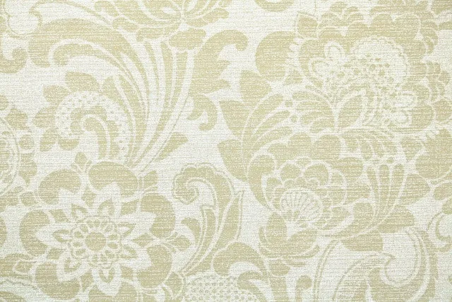 1970s Floral Vintage Wallpaper