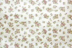 1970s Floral Vintage Wallpaper