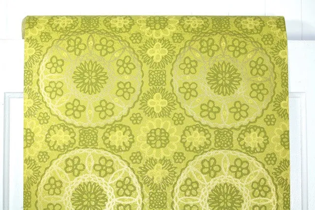 1970s Geometric Vintage Wallpaper
