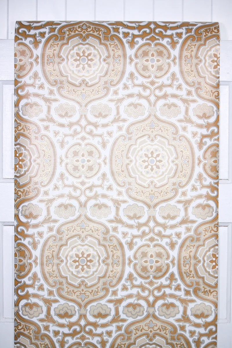 1970s Geometric Vintage Wallpaper