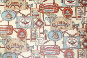1970s Novelty Vintage Wallpaper