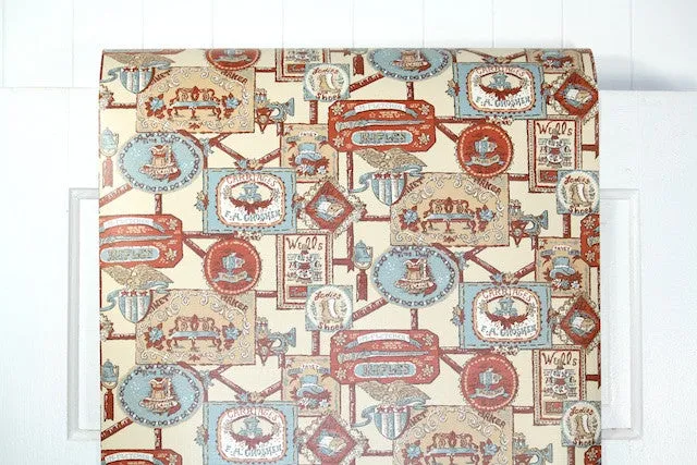 1970s Novelty Vintage Wallpaper