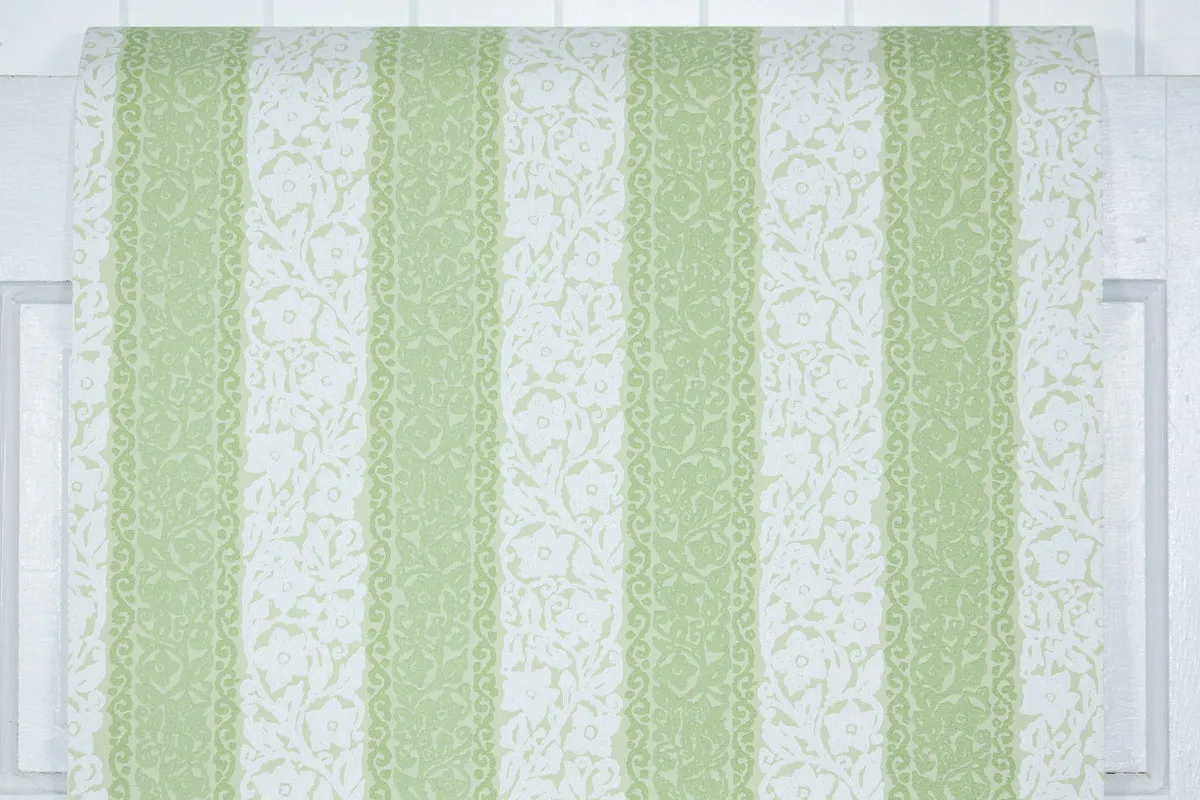 1970s Stripe Vintage Wallpaper