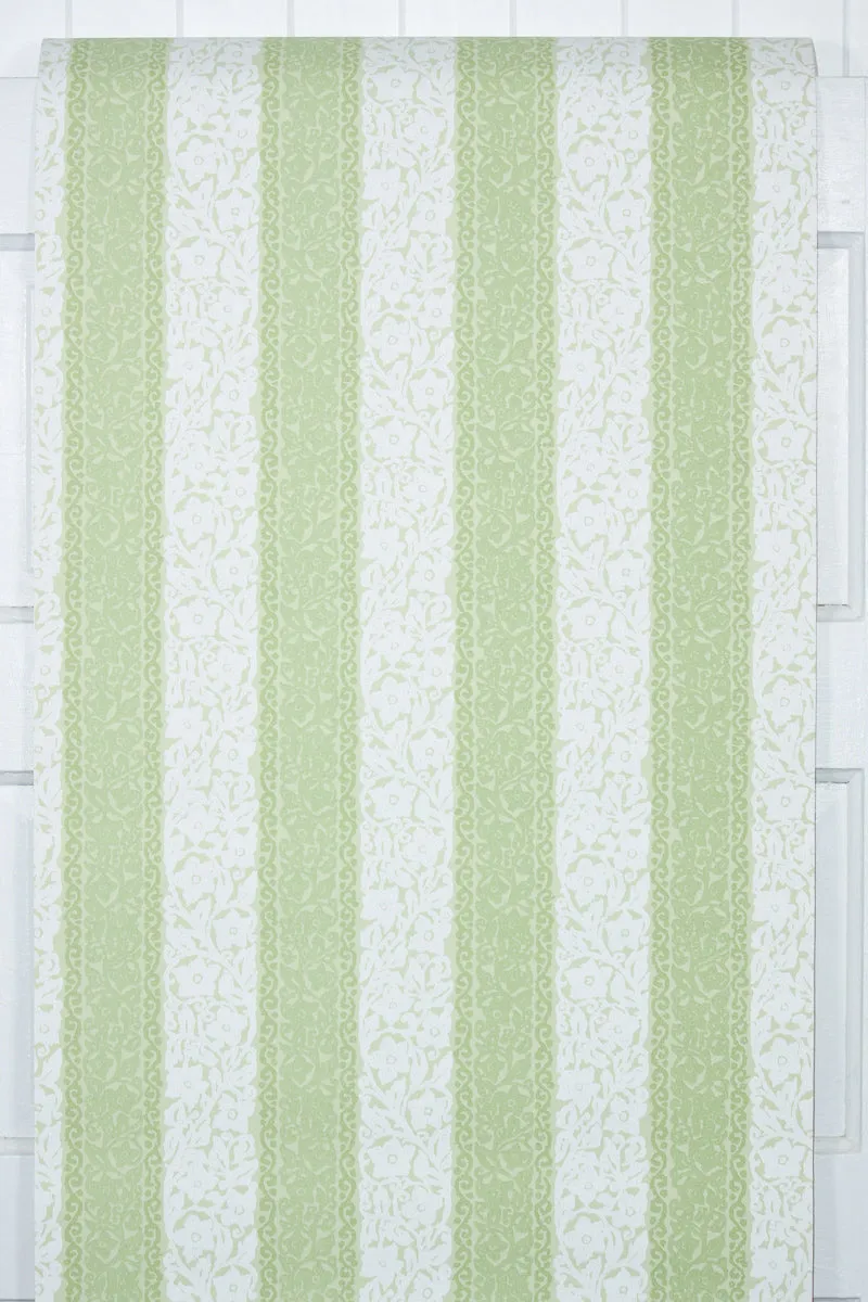 1970s Stripe Vintage Wallpaper