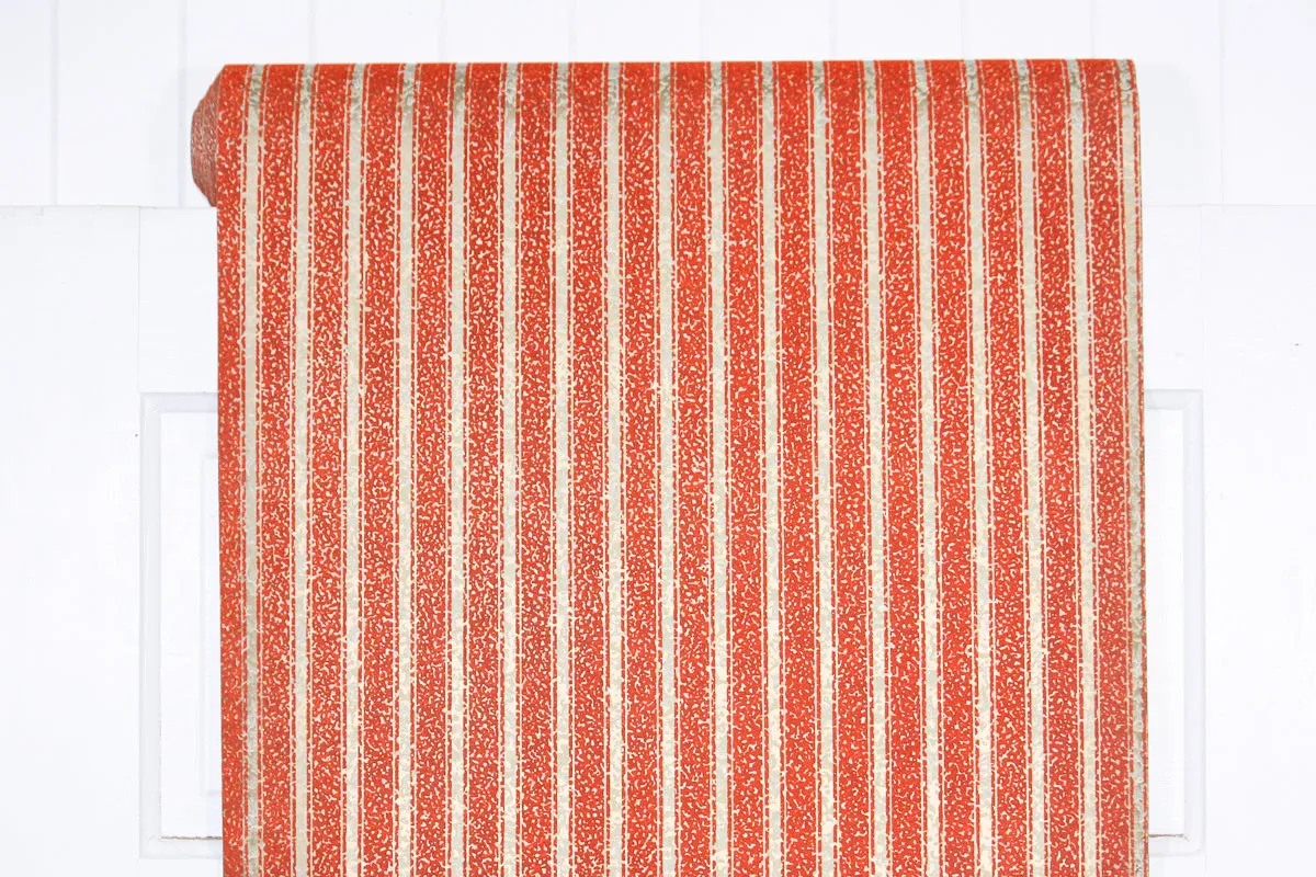 1970s Vintage Flock Wallpaper