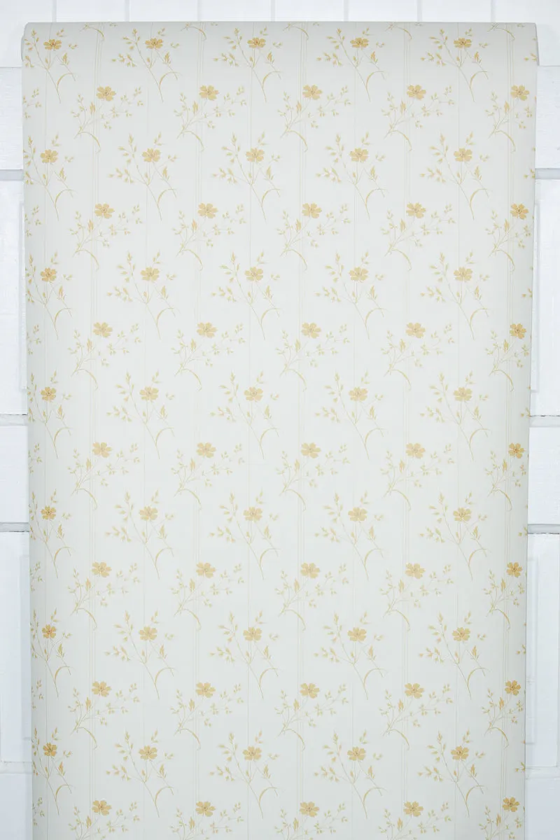 1980s Botanical Vintage Wallpaper