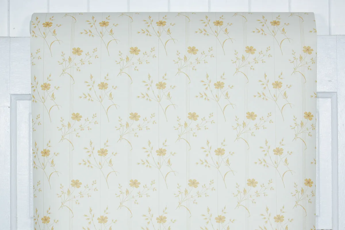 1980s Botanical Vintage Wallpaper