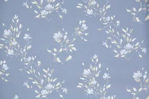 1980s Floral Vintage Wallpaper