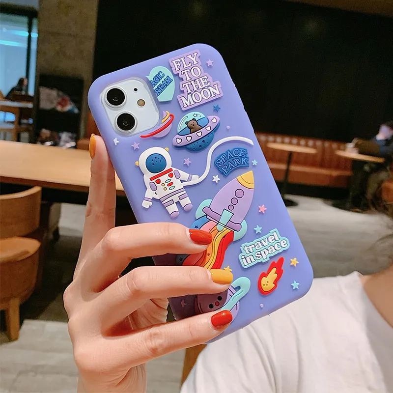 3D Astronaut Inspired Iphone Case