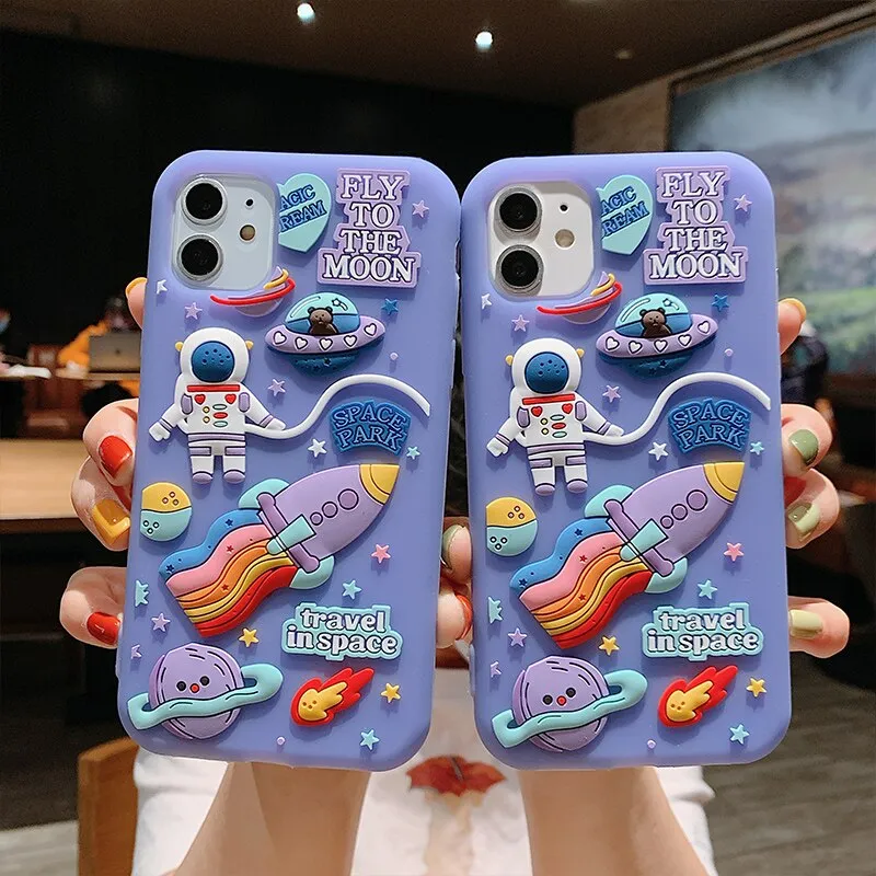 3D Astronaut Inspired Iphone Case