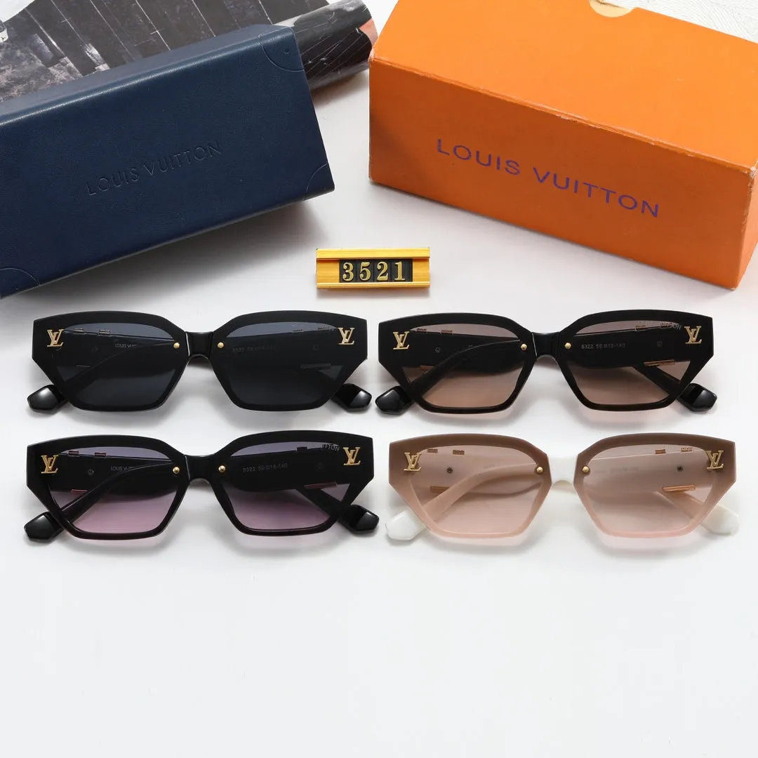 4-color fashion four-leaf clover polarized sunglasses