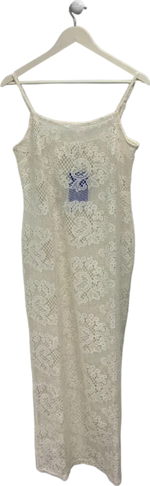 4th & Reckless Off White Agnes Dress UK 8