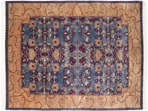 8x10 Vintage Indian Arts And Crafts Design Carpet