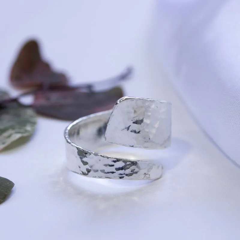 925 Silver Slalom Ring