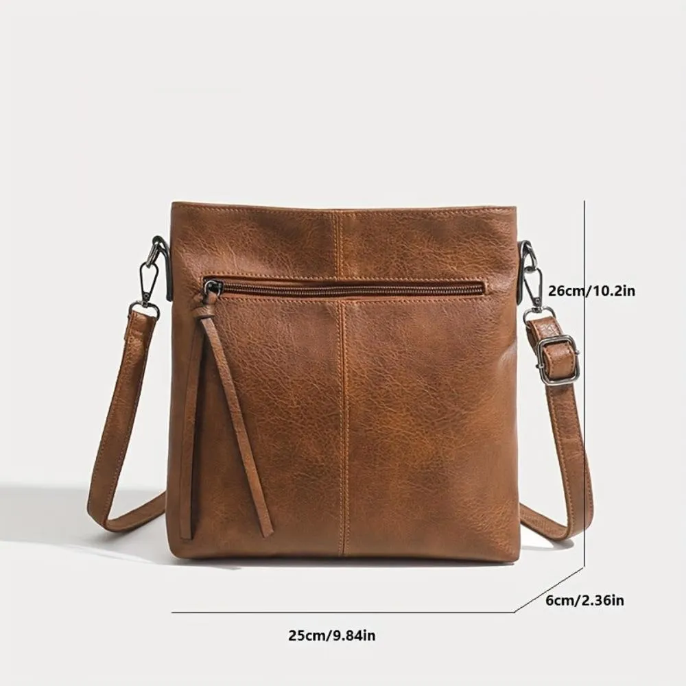 Addison | Simple Elegance Retro Square Crossbody Bag