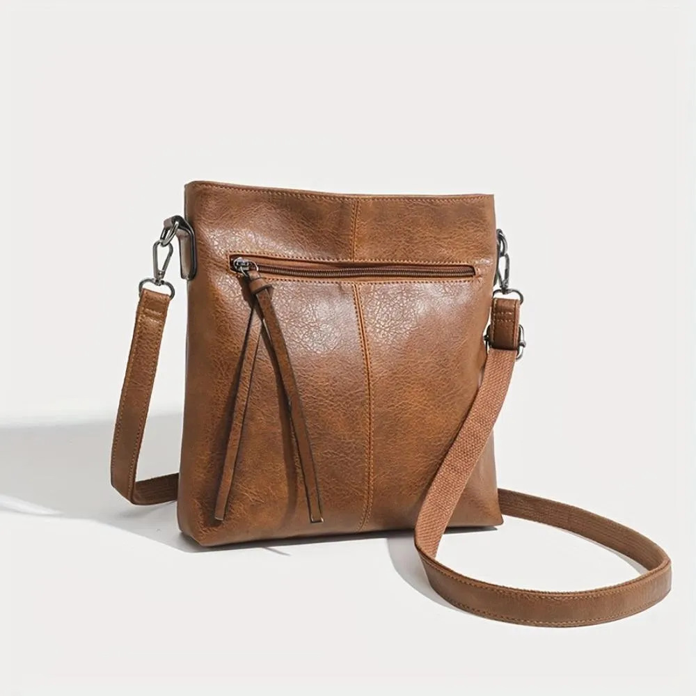Addison | Simple Elegance Retro Square Crossbody Bag