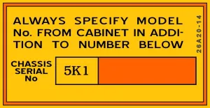 ADMIRAL-SML-5K1-CHASSIS-NO.-LABEL