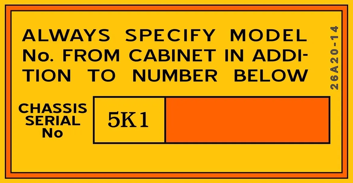 ADMIRAL-SML-5K1-CHASSIS-NO.-LABEL