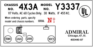 ADMIRAL-Y3337