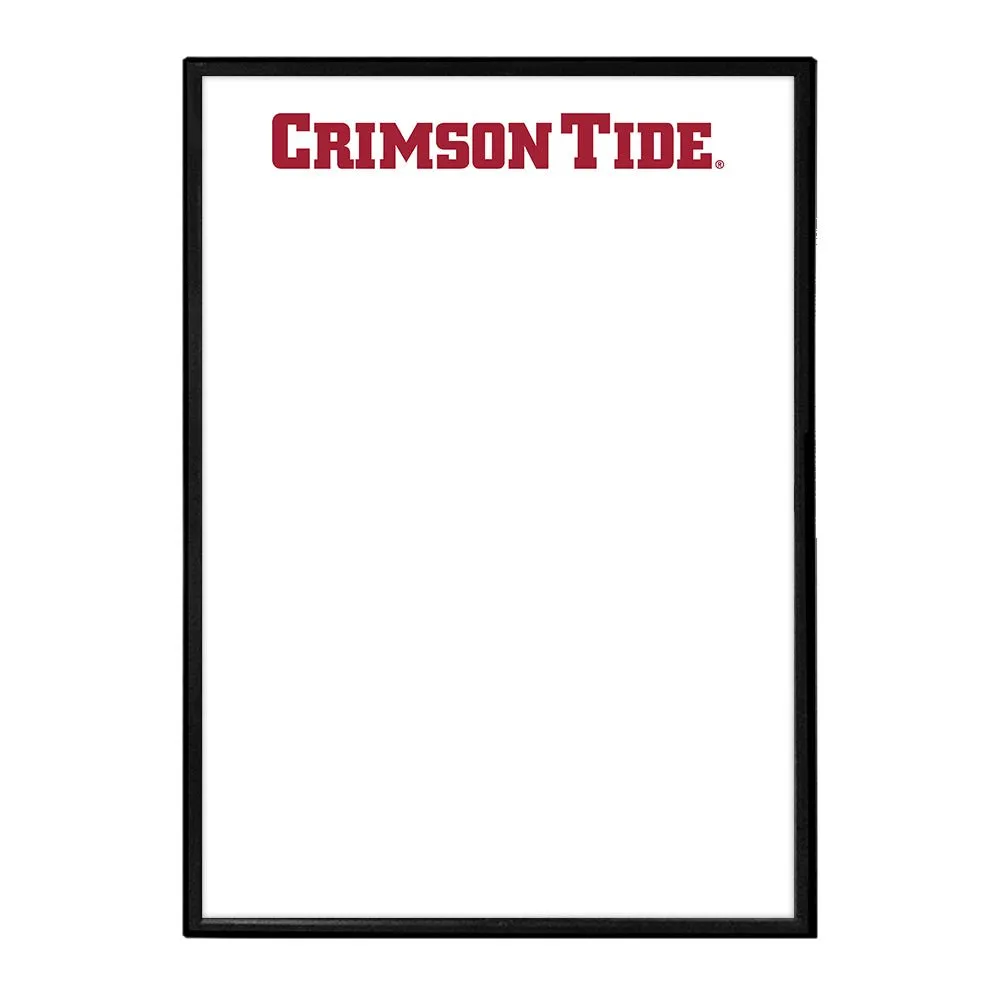 Alabama Crimson Tide: Framed Dry Erase Board