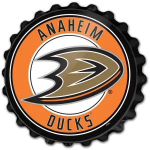 Anaheim Ducks: Bottle Cap Wall Sign
