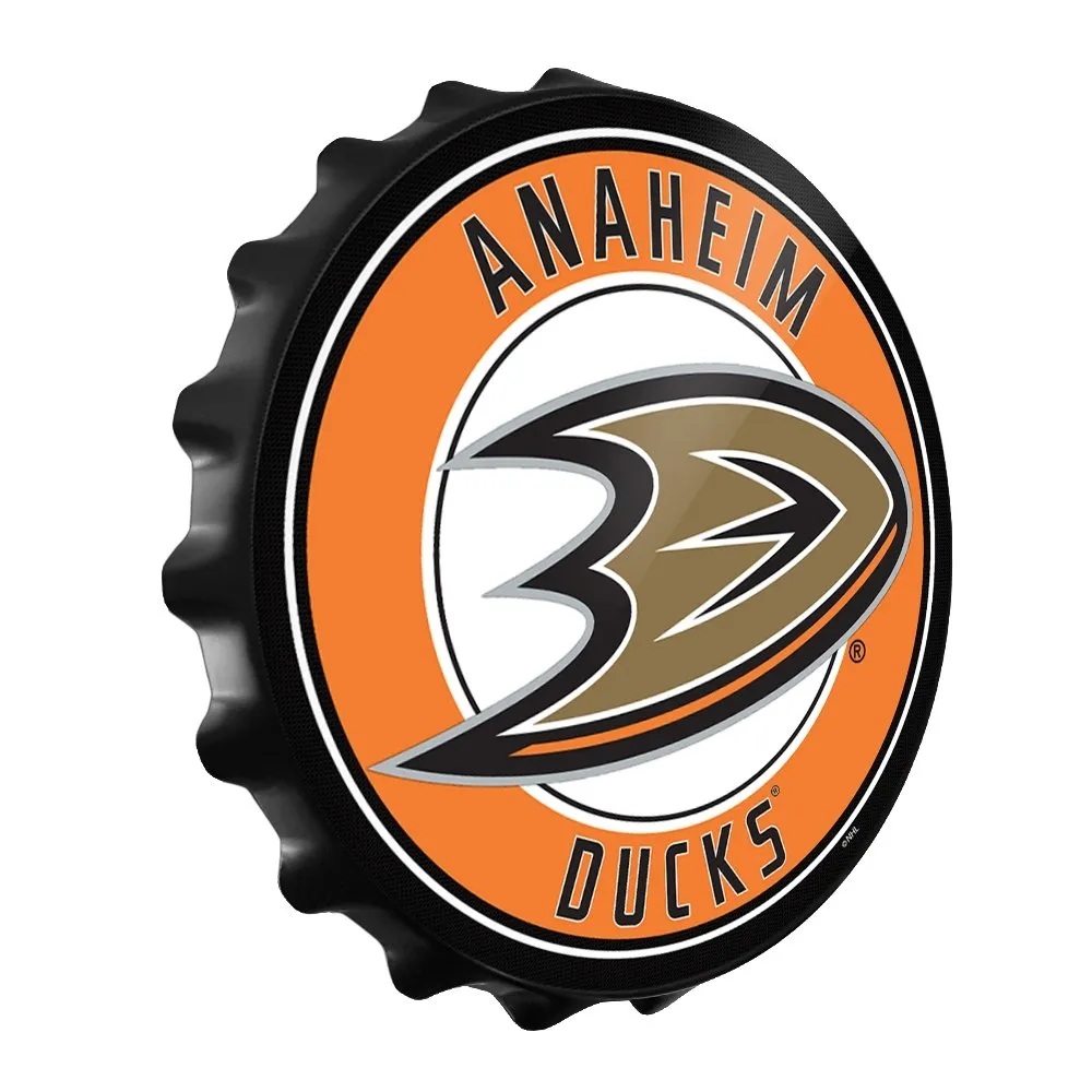 Anaheim Ducks: Bottle Cap Wall Sign