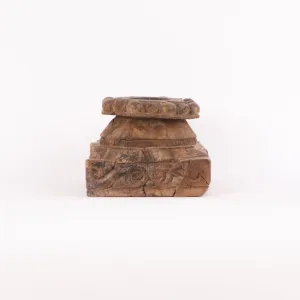 Antique Pillar Base Candle Stand
