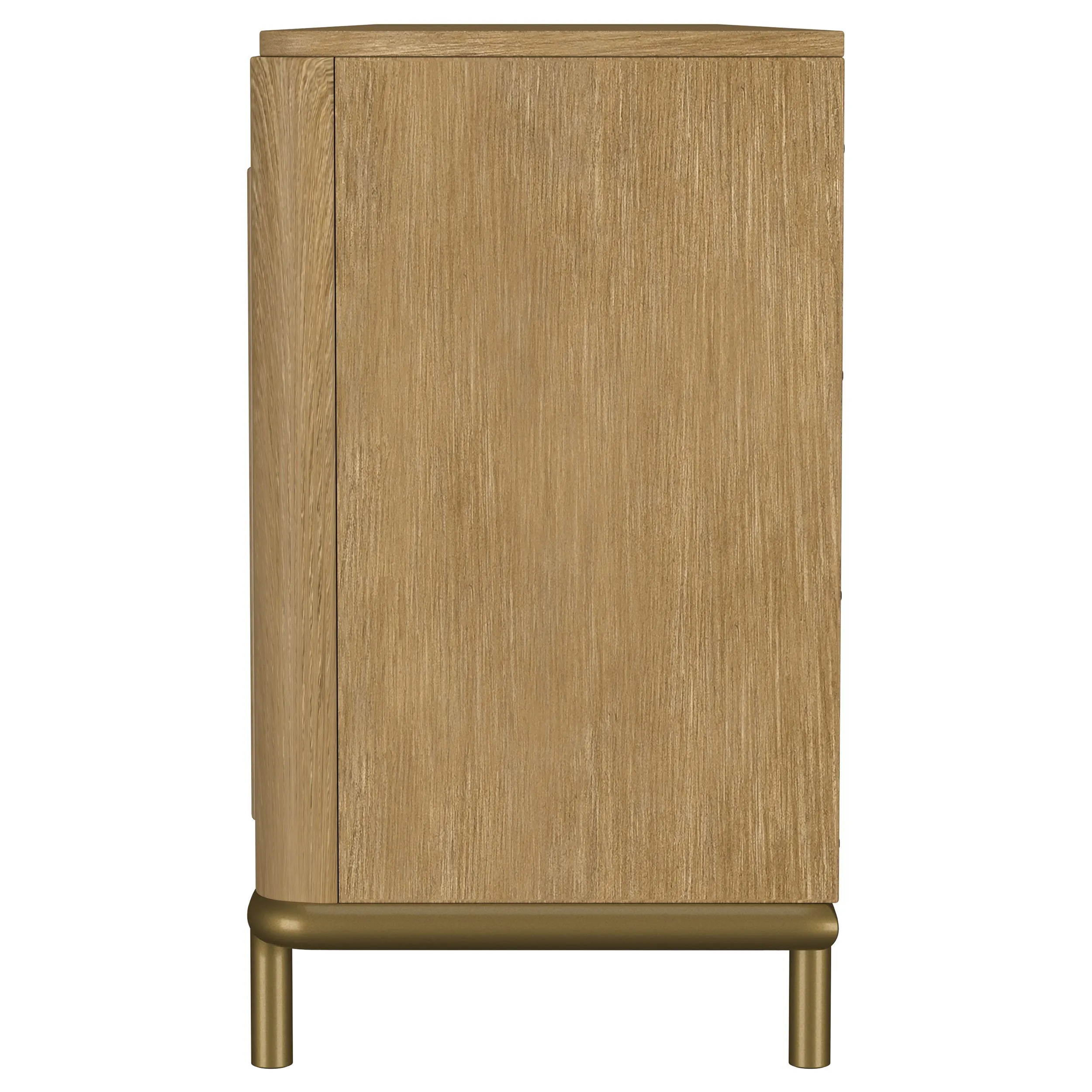 Arini Rattan Cane 2-door TV Stand Media Console Sand Wash