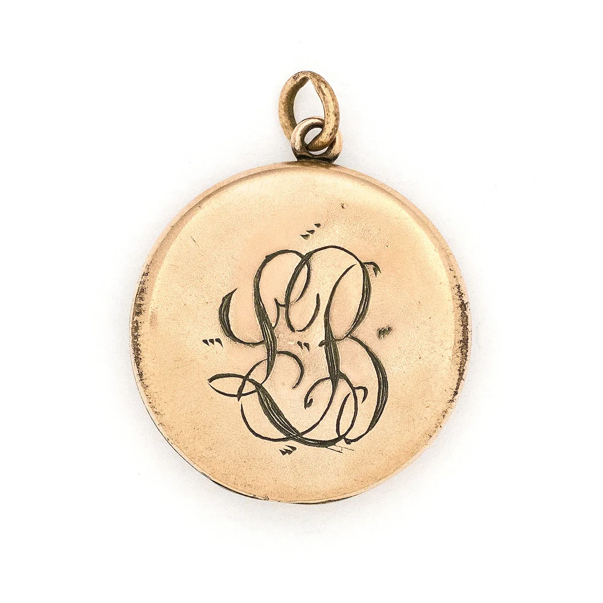 Art Deco Starburst Antique Locket