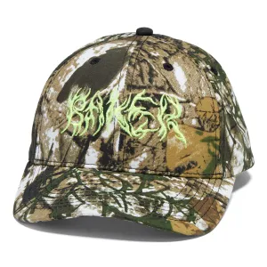 Baker Dark Wood Camo Snapback