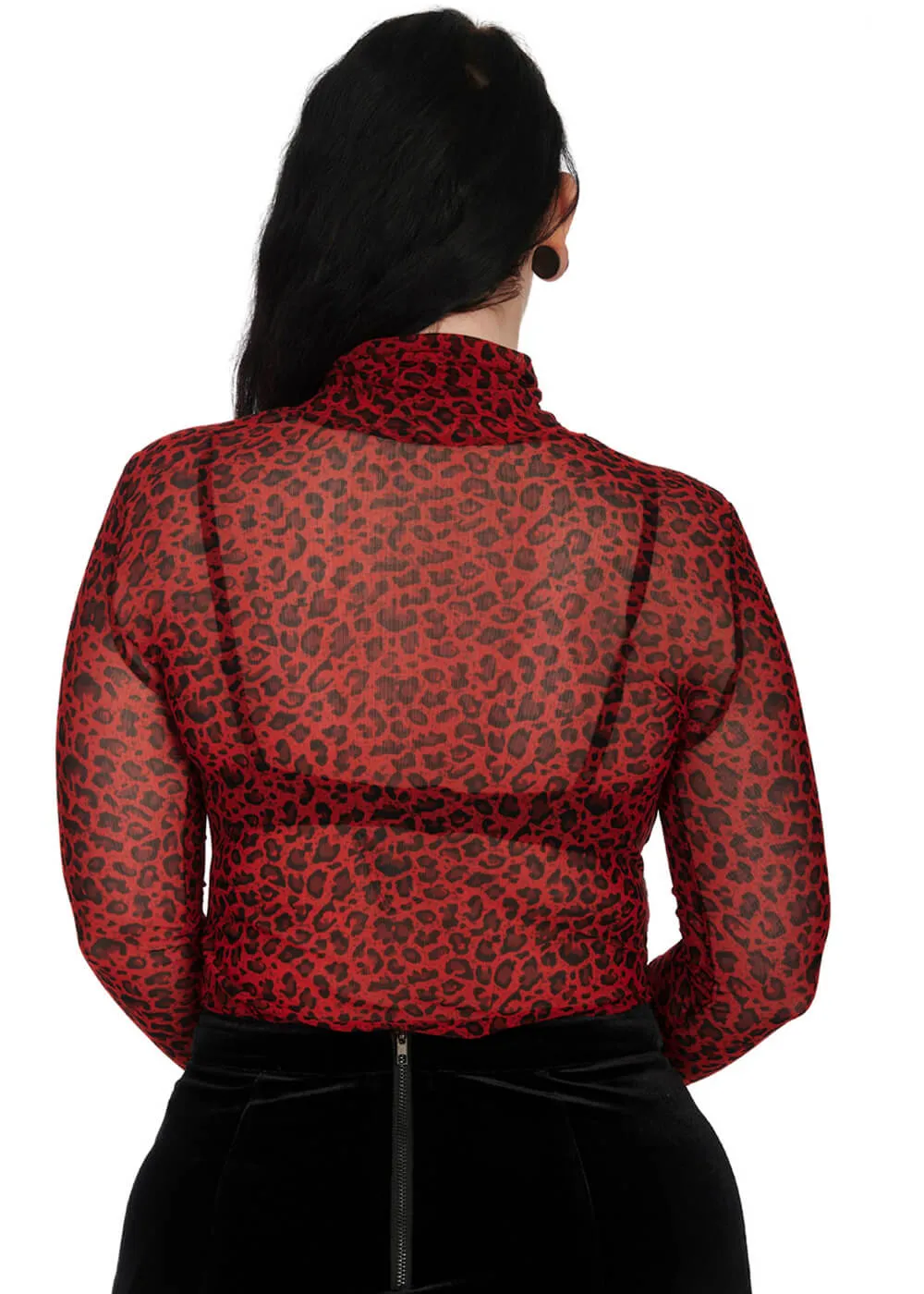 Banned Animal Appeal Leo Top Red