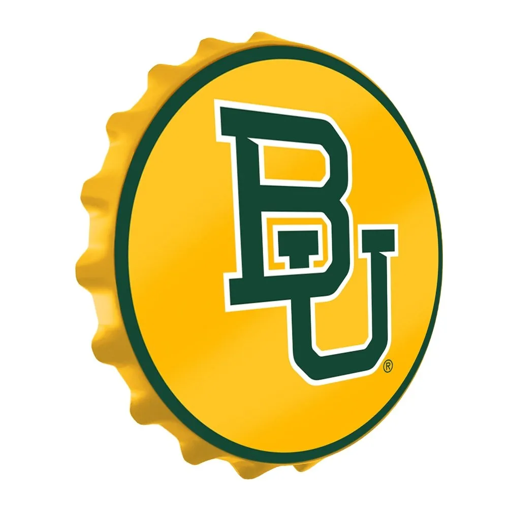 Baylor Bears: Bear Logo - Bottle Cap Wall Sign