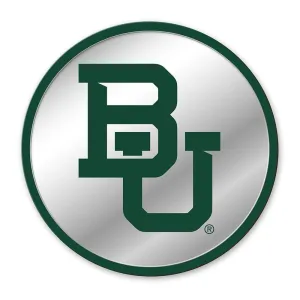 Baylor Bears: Modern Disc Mirrored Wall Sign