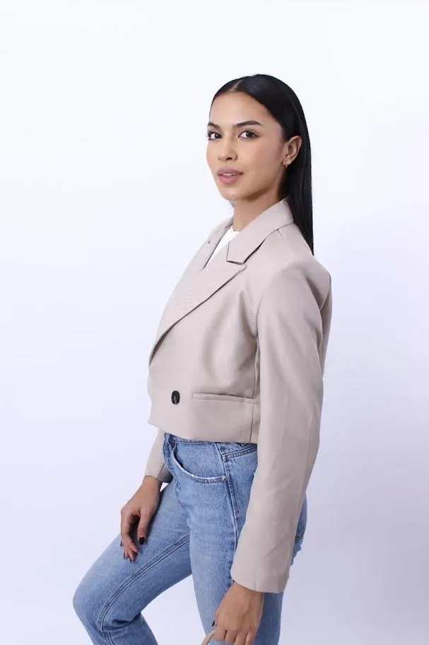 BEIGE ELEGANT JACKET