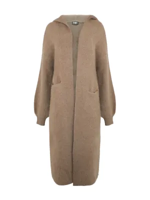Beryll Hooded Cashmere Sweater Coat (More Colors)
