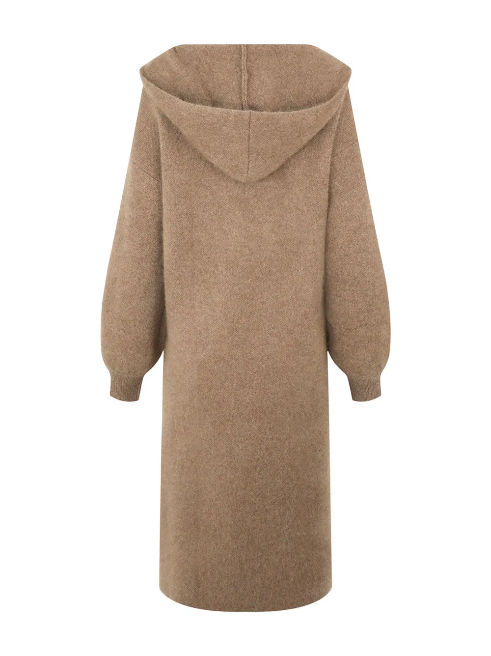 Beryll Hooded Cashmere Sweater Coat (More Colors)
