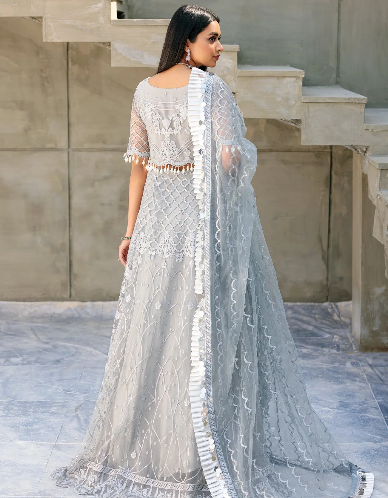 BL-405 - Emaan Adeel Belle Robe Luxury Chiffon Collection 2022 Vol-4