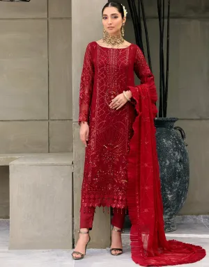 BL-409 - Emaan Adeel Belle Robe Luxury Chiffon Collection 2022 Vol-4