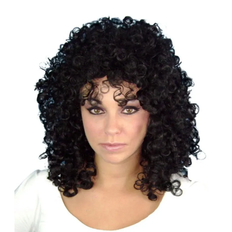Black Glamour Ringlets Wig