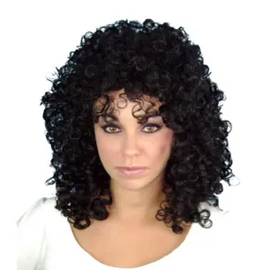Black Glamour Ringlets Wig